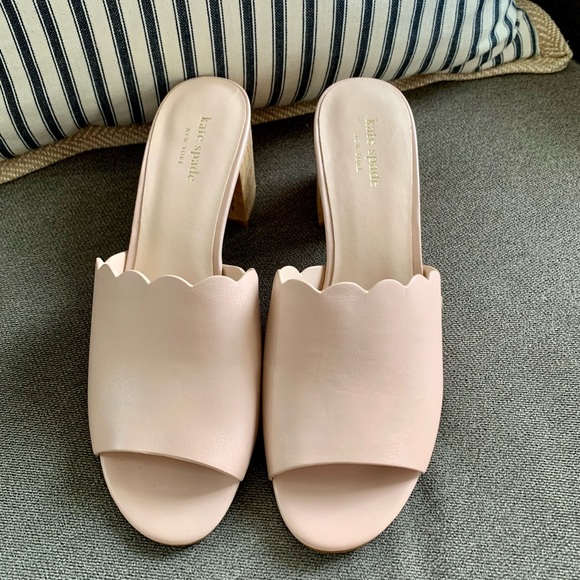 Shoes - Kate Spade Scalloped Sandals - 10M NWOT